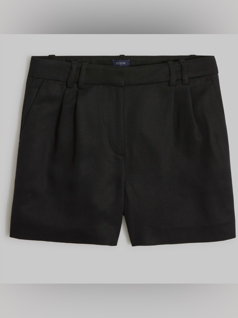 NWT J. Crew refined pleated shorts. Size 8